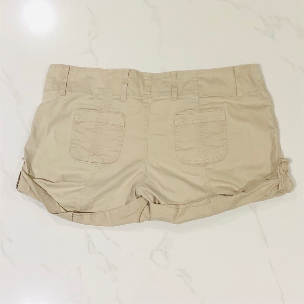 Beige Shorts